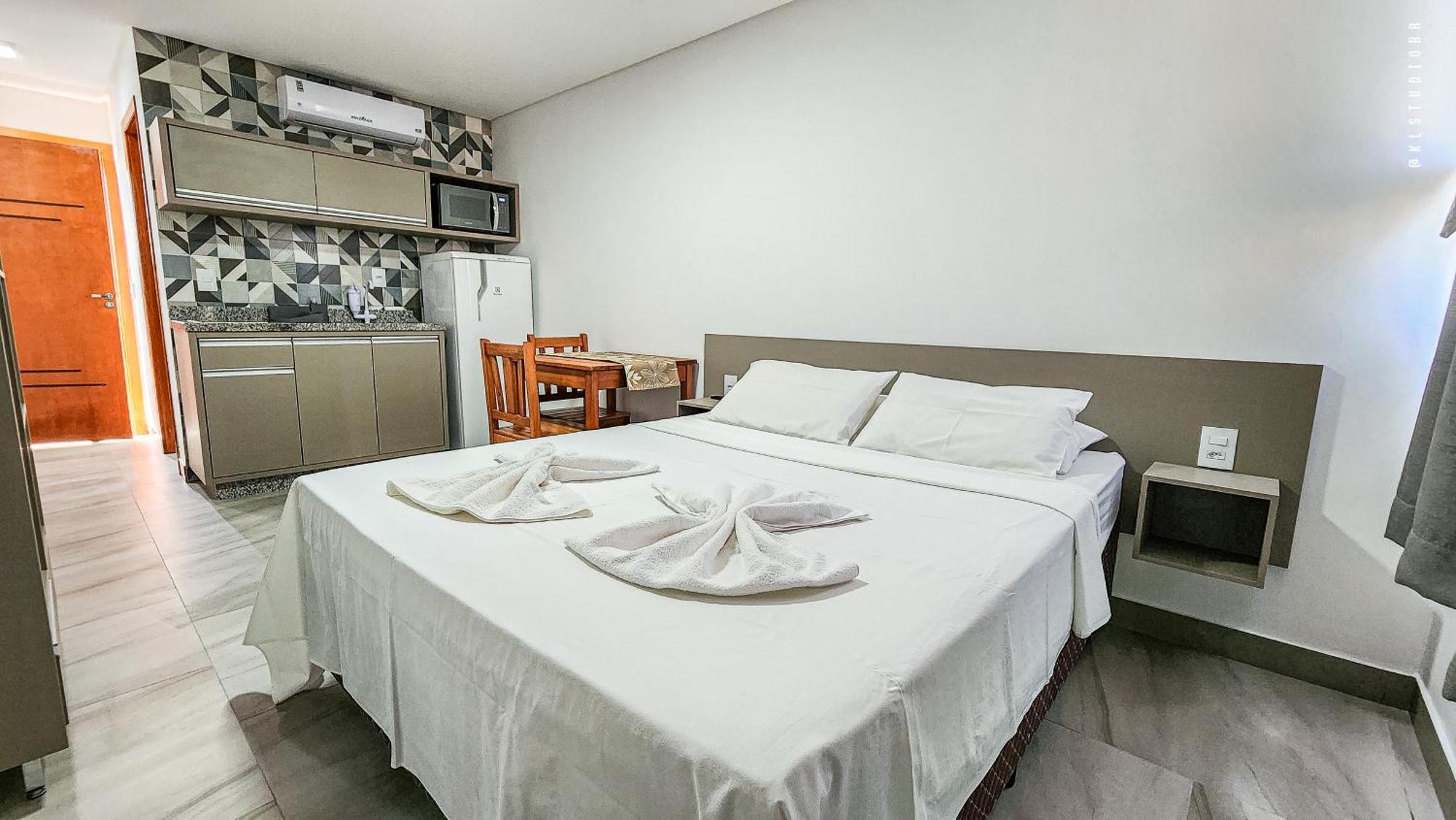בומבינאס Apart Hotel Canto Grande מראה חיצוני תמונה
